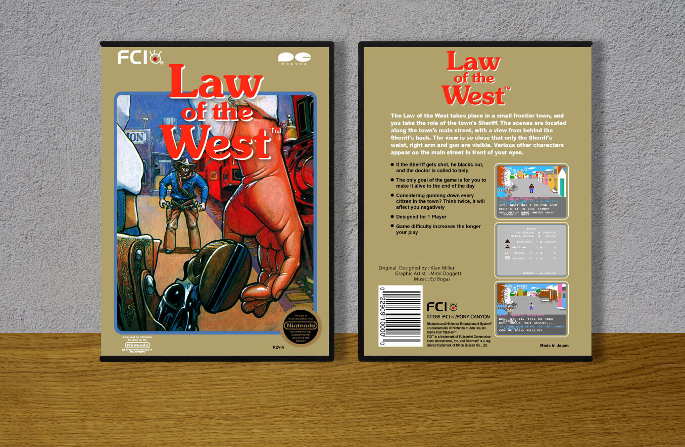 Law of the West, Case Color: DARK GREY (OEM DS CASE COLOR)