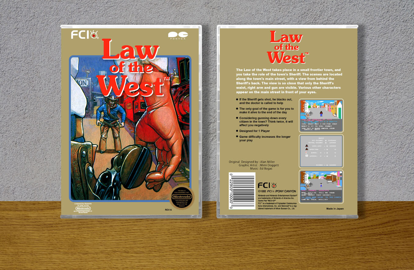 Law of the West, Case Color: CLEAR (Transparent)