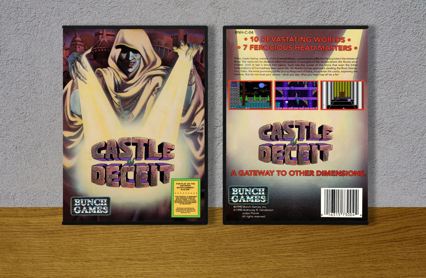 Castle of Deceit, Case Color: DARK GREY (OEM DS CASE COLOR)