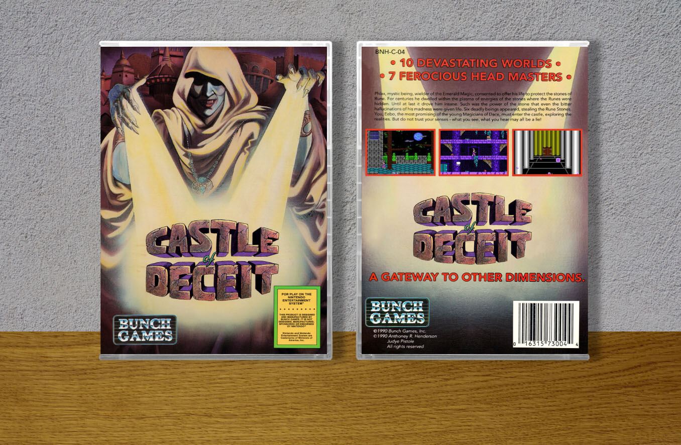 Castle of Deceit, Case Color: CLEAR (Transparent)