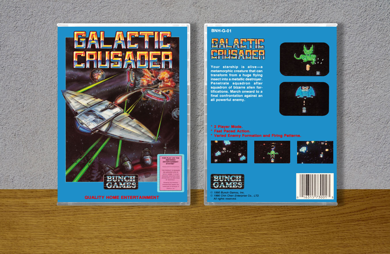 Galactic Crusaders, Case Color: CLEAR (Transparent)