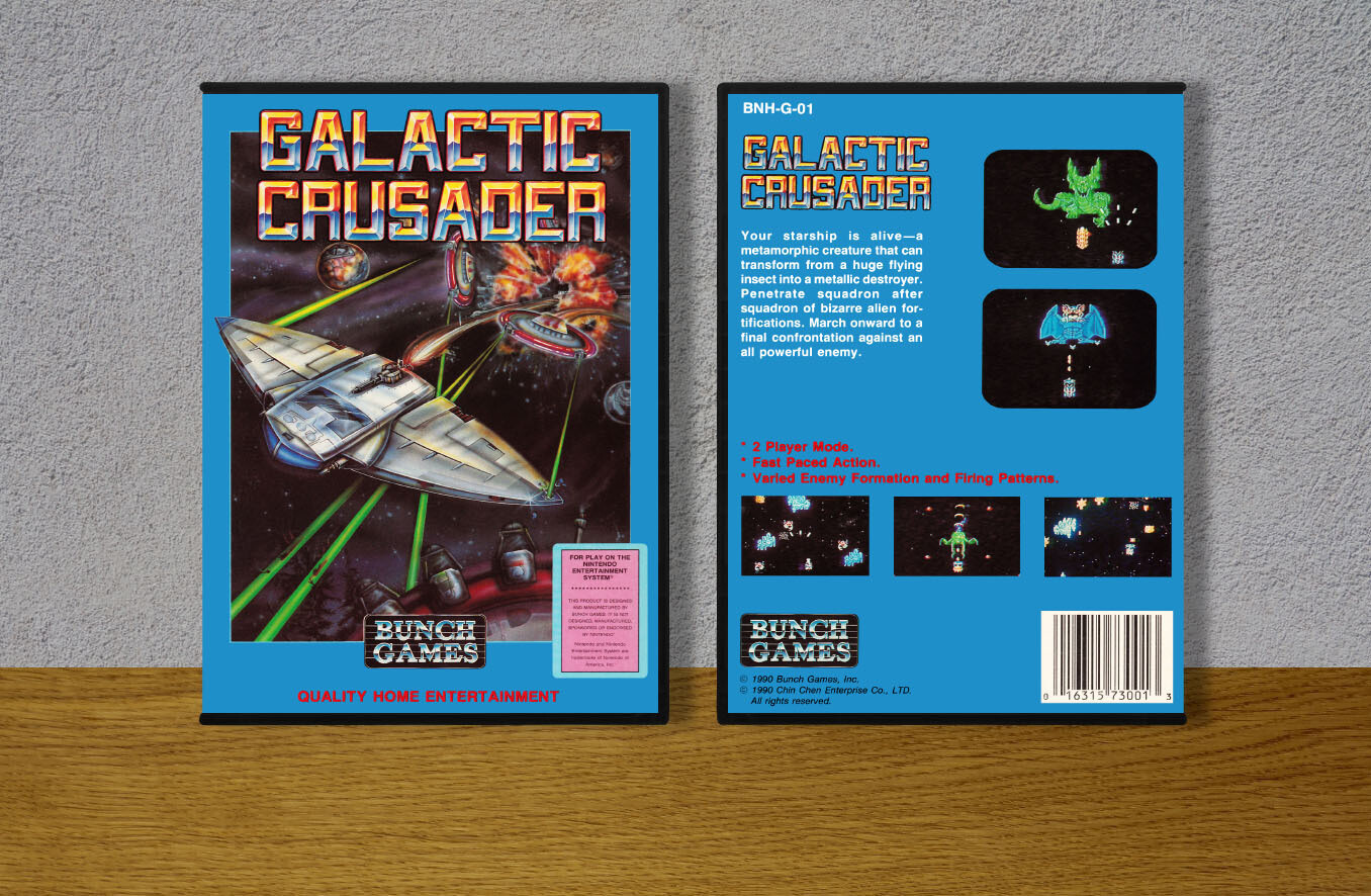Galactic Crusaders, Case Color: DARK GREY (OEM DS CASE COLOR)