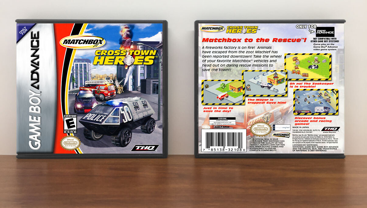 Matchbox Crosstown Heroes, Artwork Spine Color: Chrome