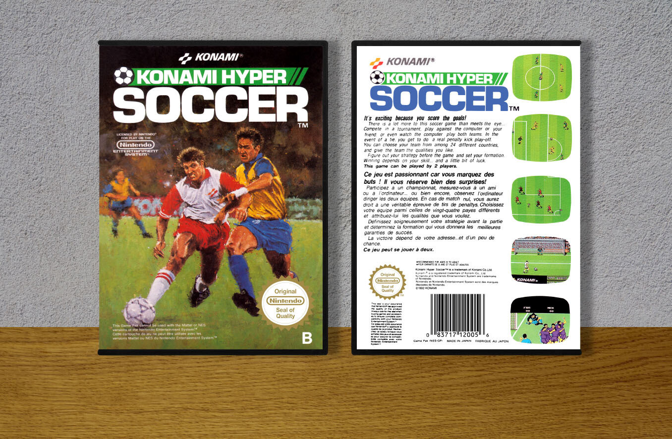 Konami Hyper Soccer, Case Color: DARK GREY (OEM DS CASE COLOR)