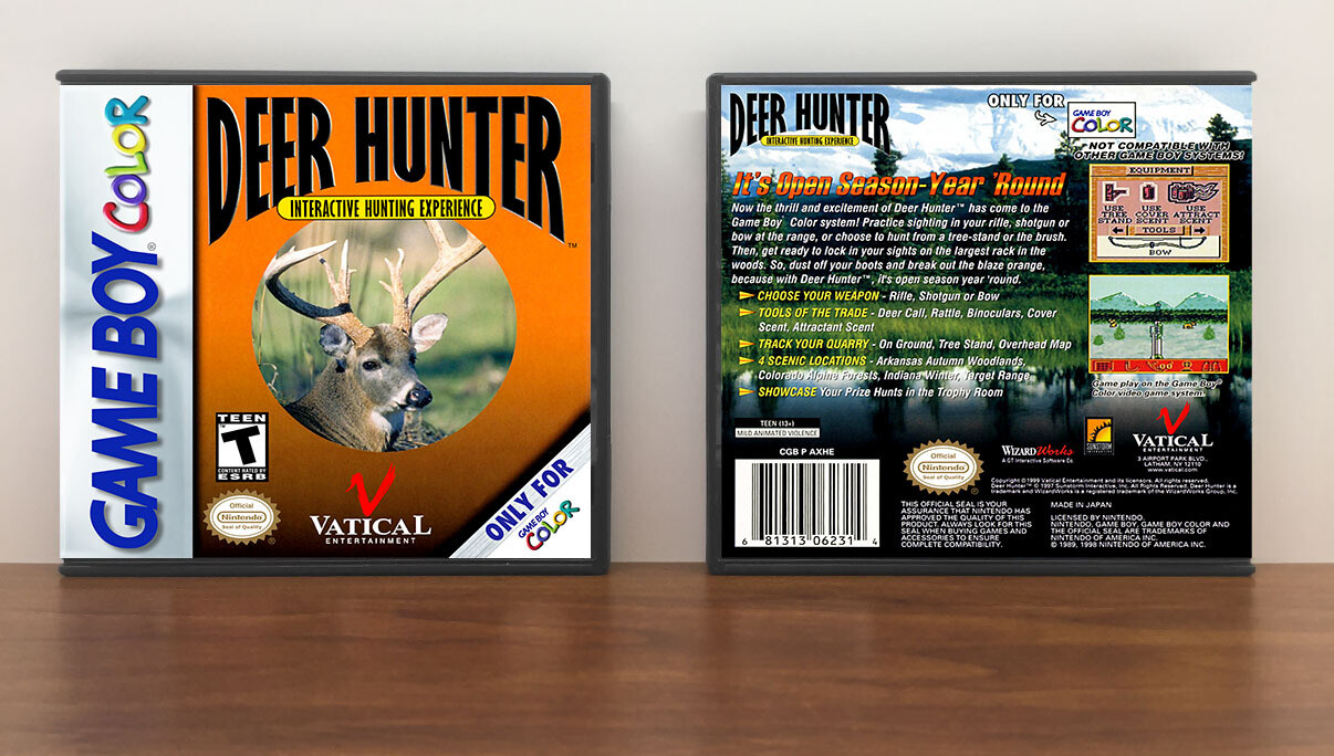 Deer Hunter, Artwork Spine Color: Chrome