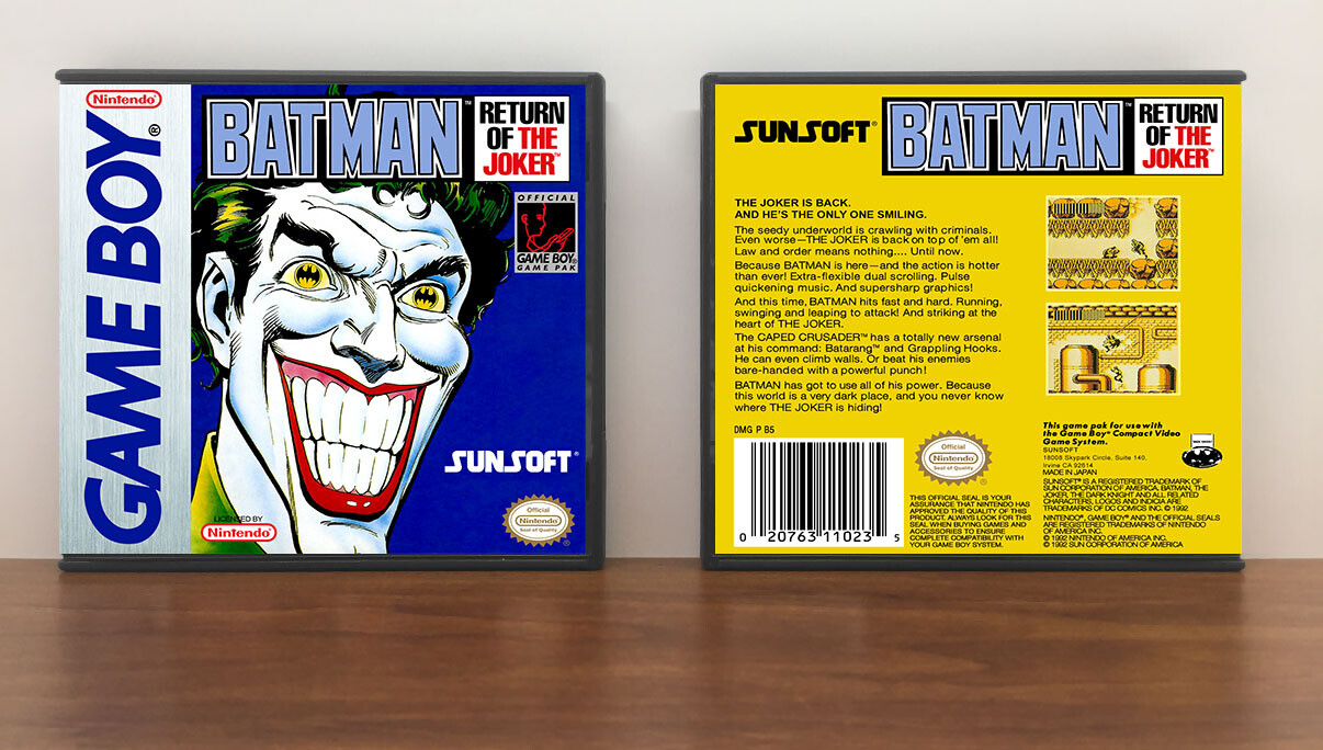 Batman: Return of the Joker, Artwork Spine Color: Chrome