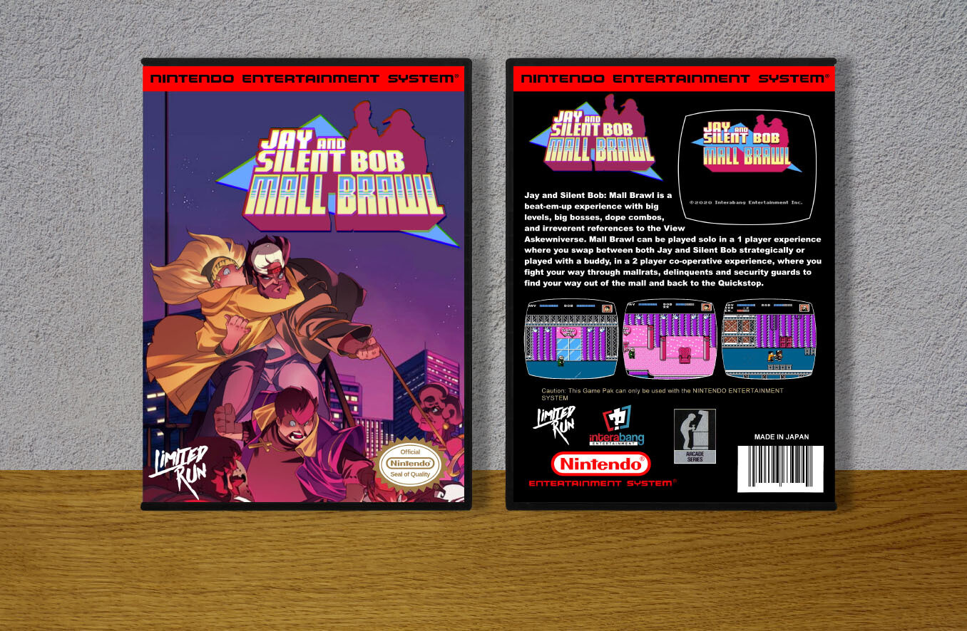 Jay and Silent Bob Mail Brawl, Case Color: DARK GREY (OEM DS CASE COLOR)