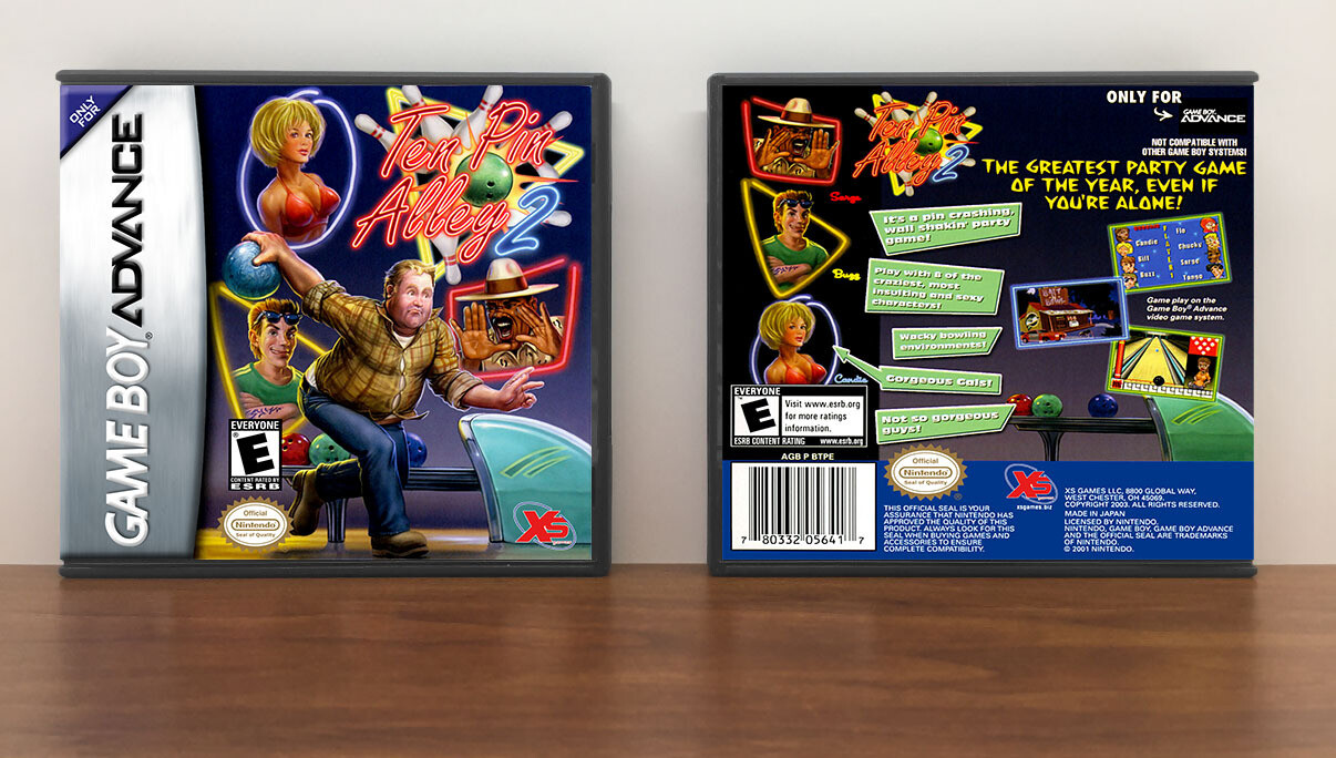 Ten Pin Alley 2, Artwork Spine Color: Chrome