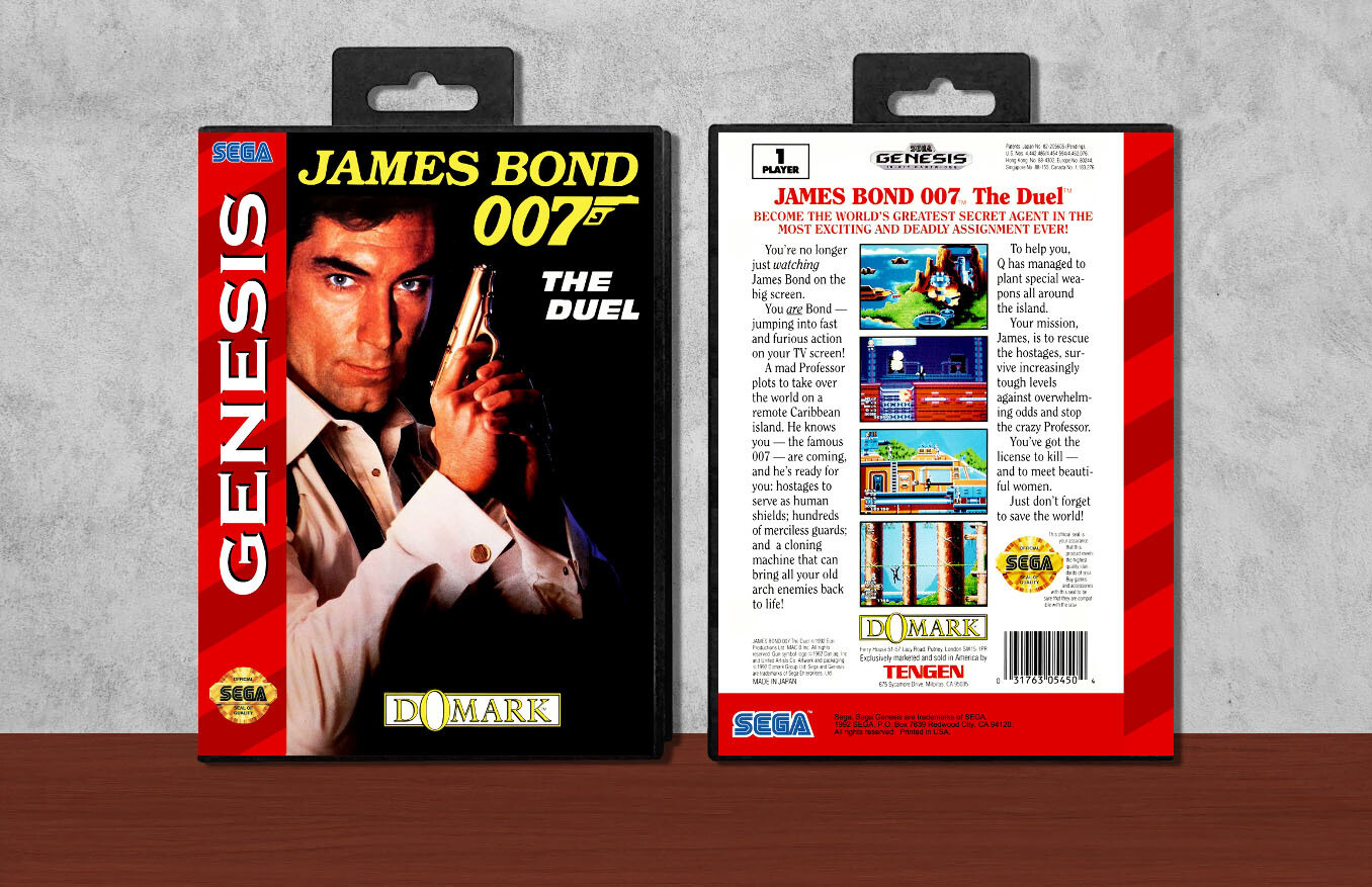 James Bond 007: The Duel, Case Color: Black