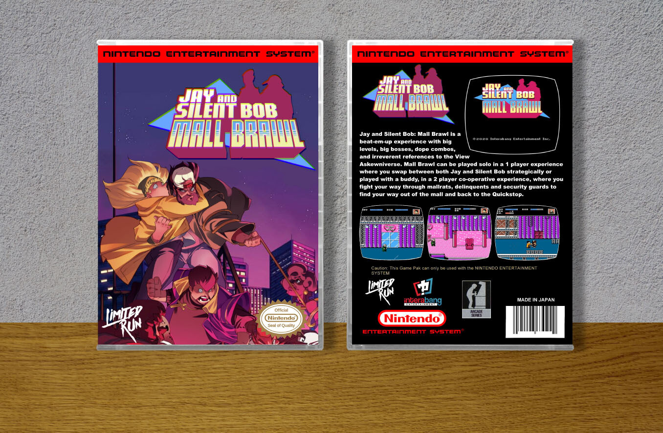 Jay and Silent Bob Mail Brawl, Case Color: CLEAR (Transparent)