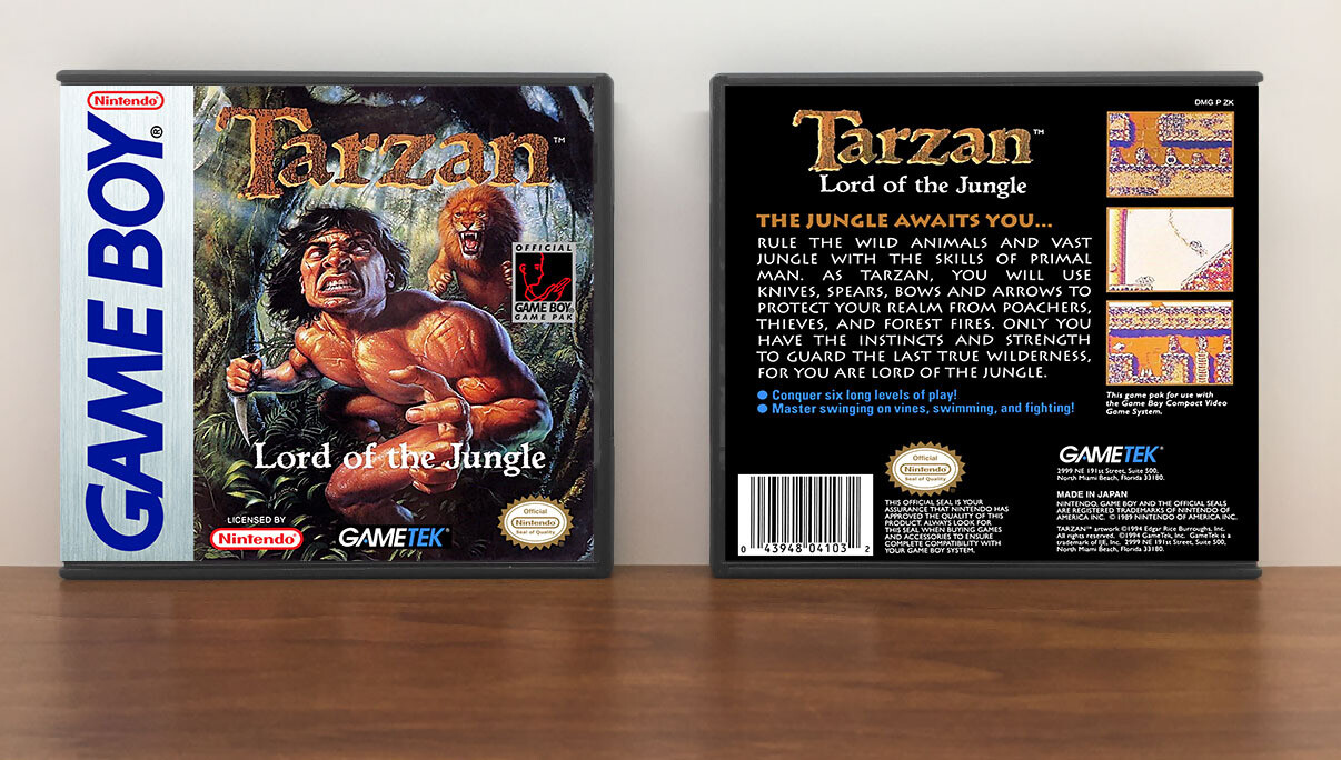 Tarzan: Lord of the Jungle, Artwork Spine Color: Chrome