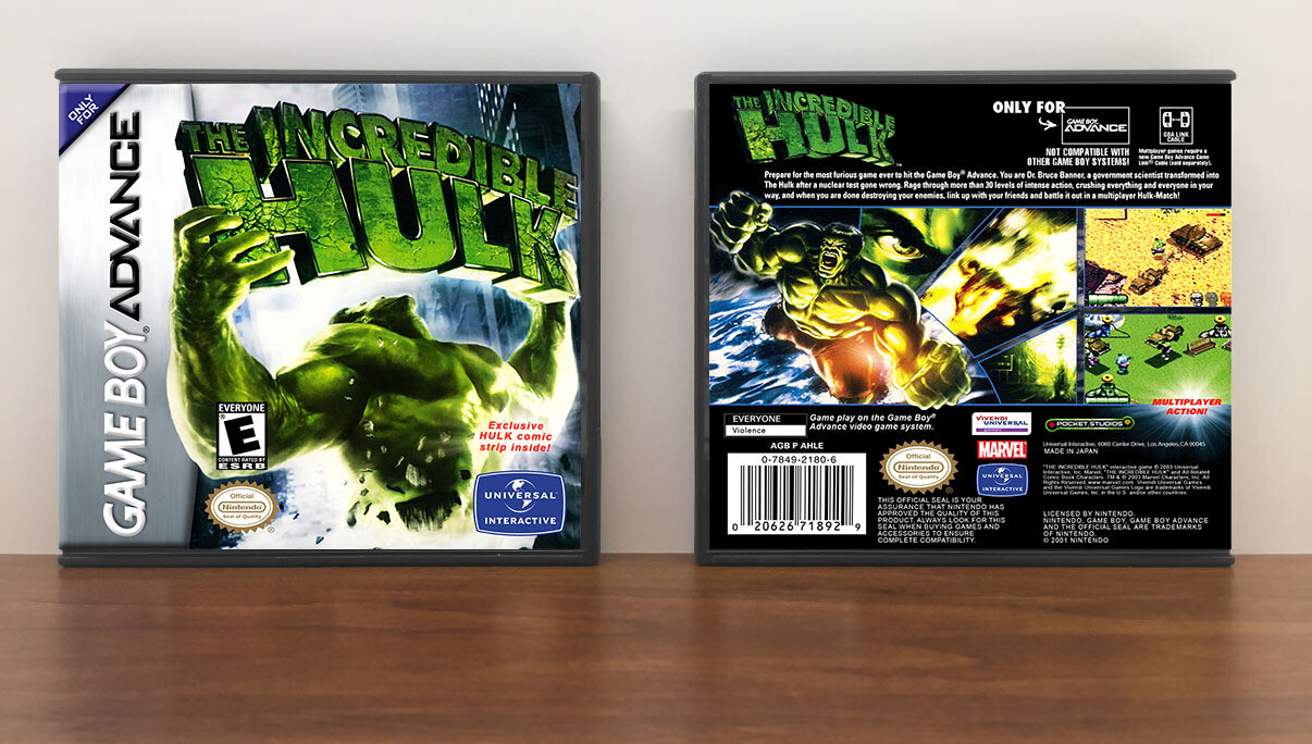 Incredible Hulk, The, Artwork Spine Color: Chrome