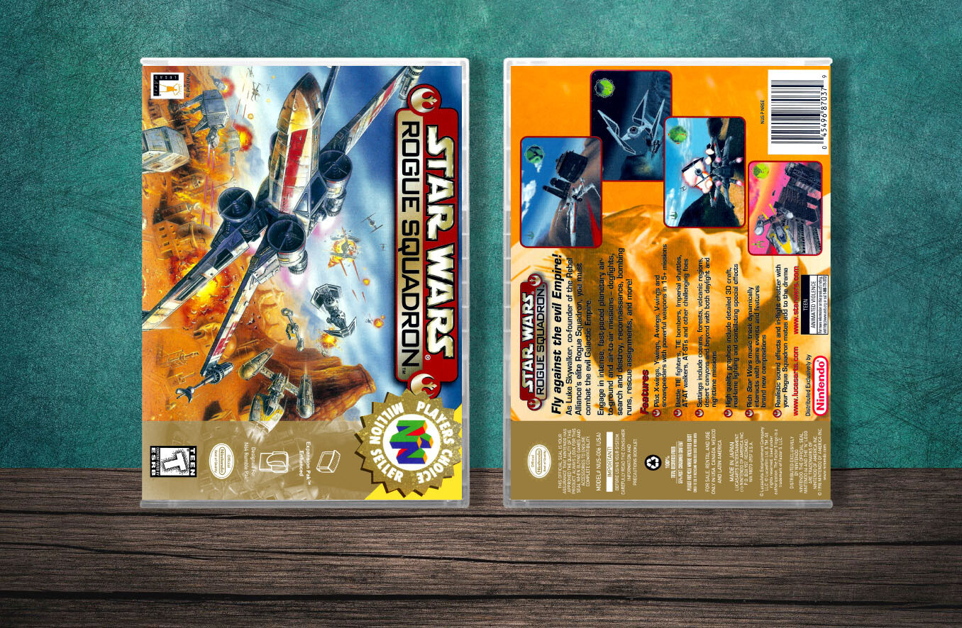 Star Wars Rogue Squadron (PC), Case Color: CLEAR (Transparent)