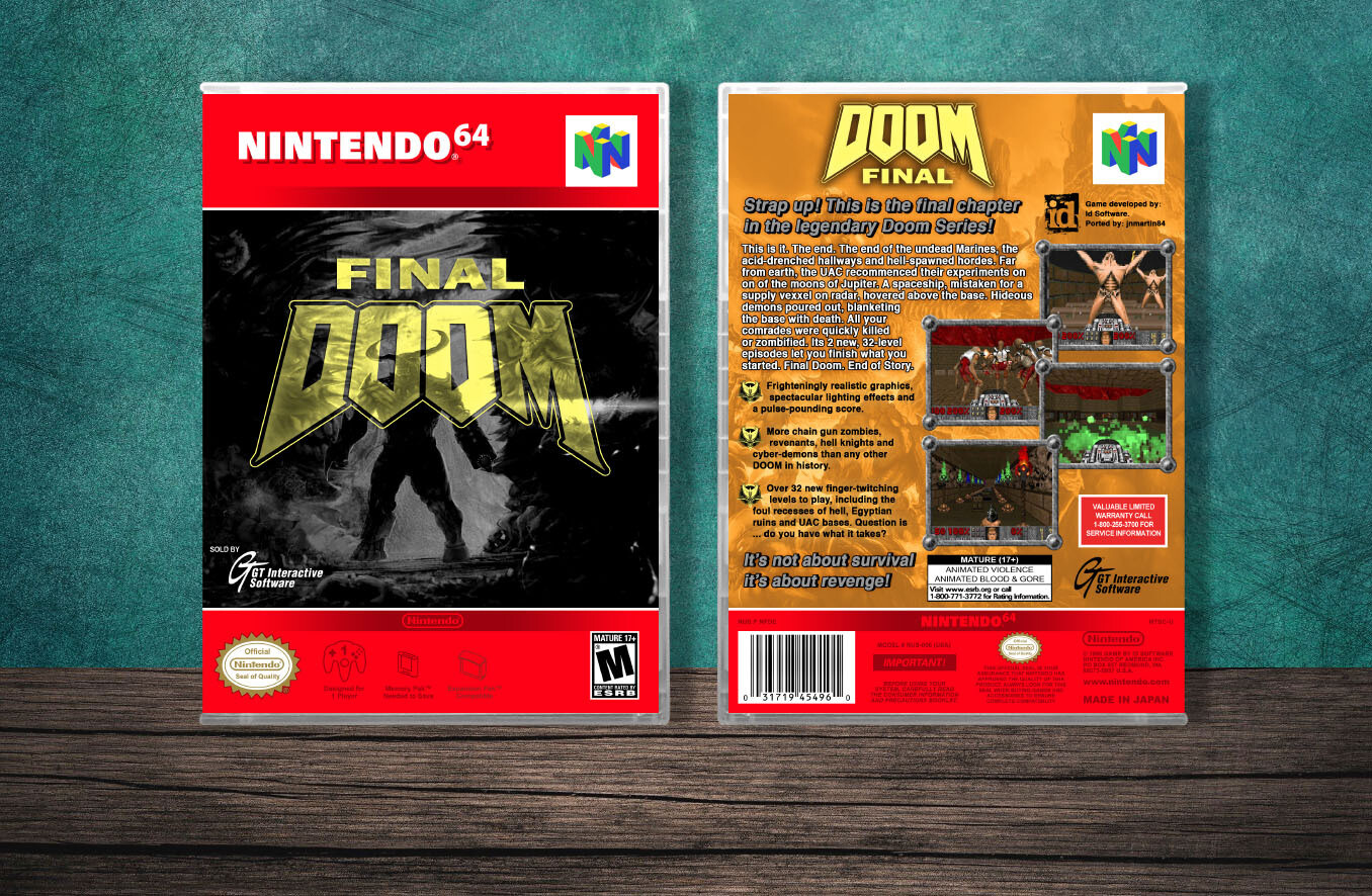 Doom Final, Case Color: CLEAR (Transparent)