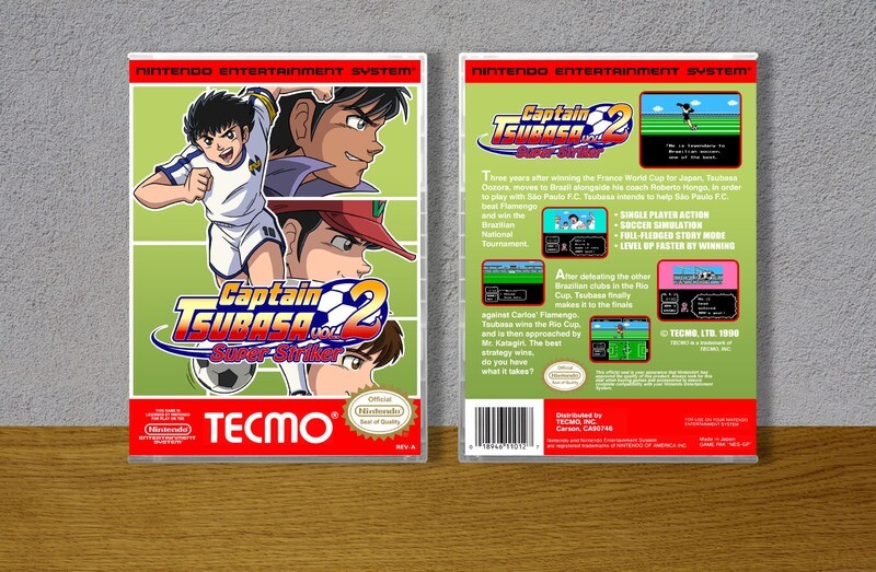 Captain Tsubasa Vol. 2: Super Striker, Case Color: CLEAR (Transparent)