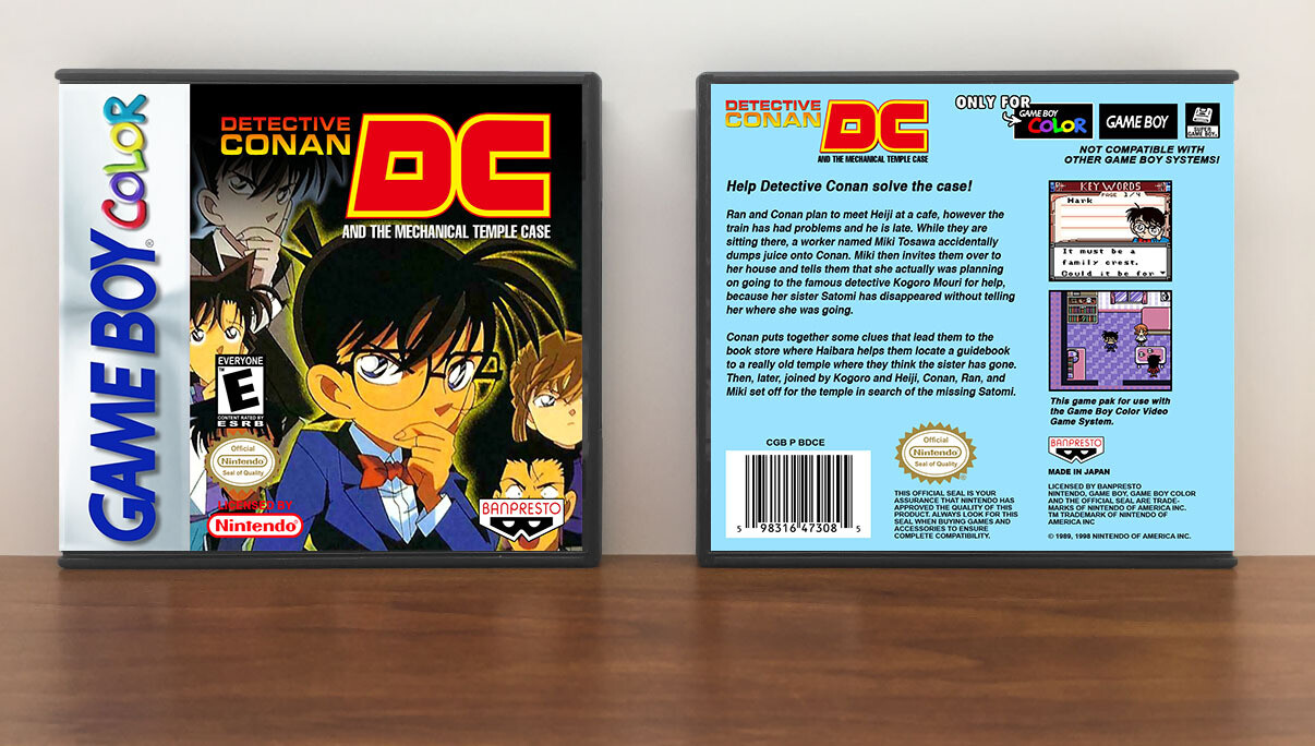 Detective Conan and the Mechanical Temple, Artwork Spine Color: Chrome