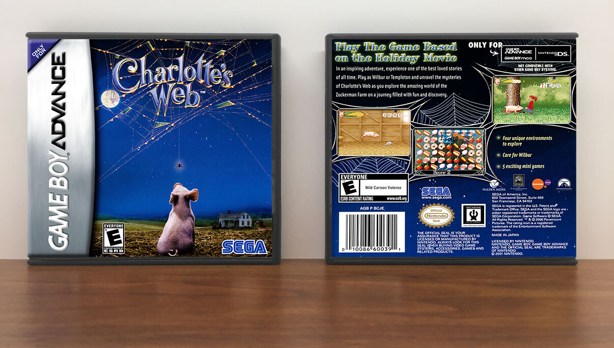 Charlotte&#39;s Web, Artwork Spine Color: Chrome