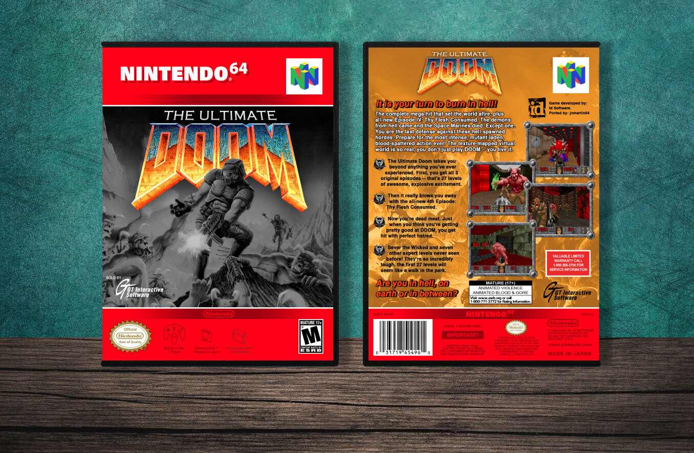 Doom Ultimate, Case Color: DARK GREY (OEM DS CASE COLOR)