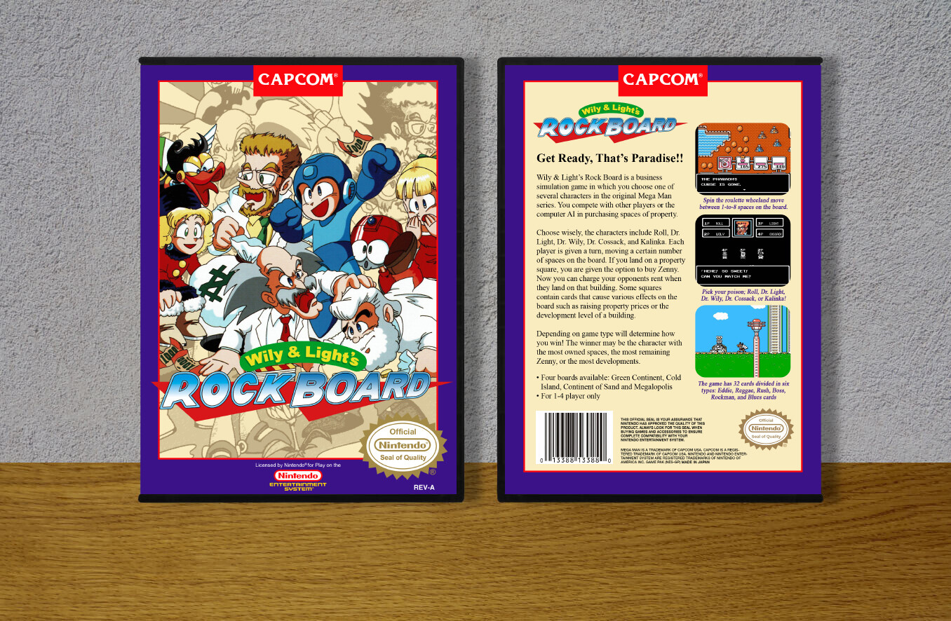 Wily &amp; Light&#39;s Rock Board, Case Color: DARK GREY (OEM DS CASE COLOR)