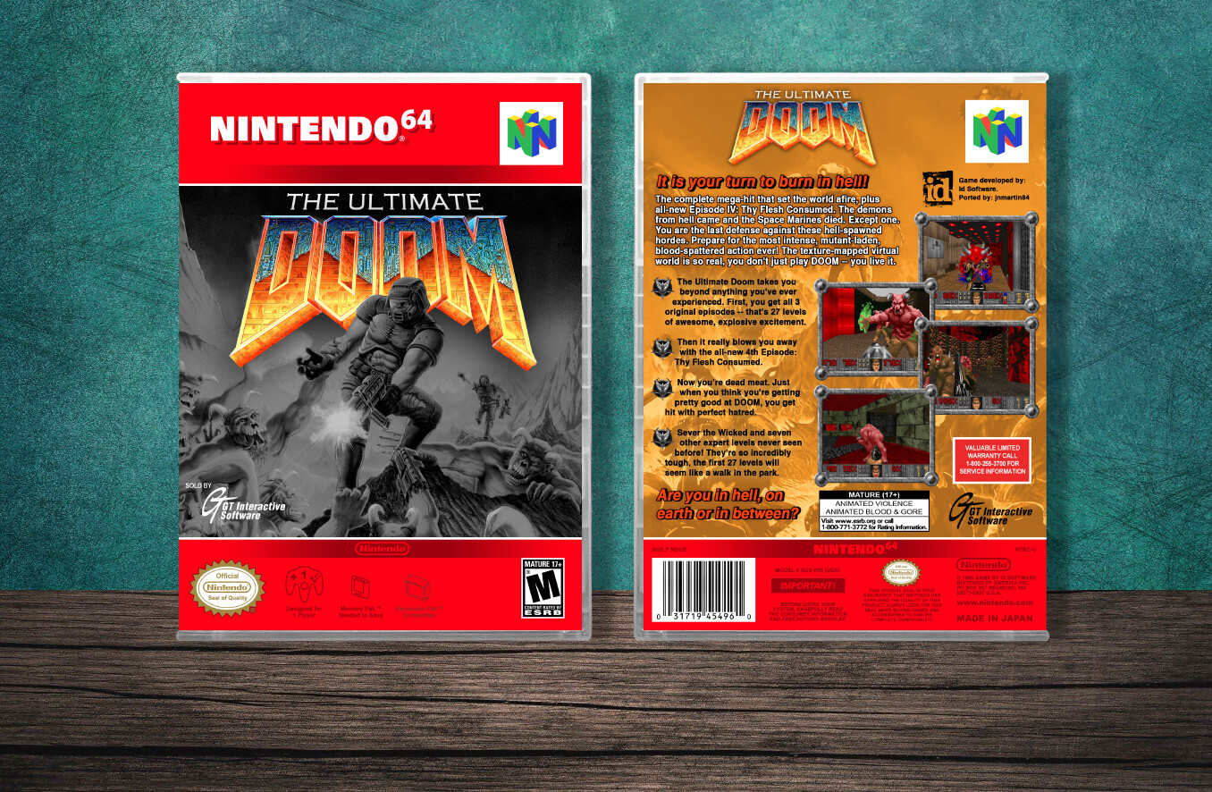 Doom Ultimate, Case Color: CLEAR (Transparent)