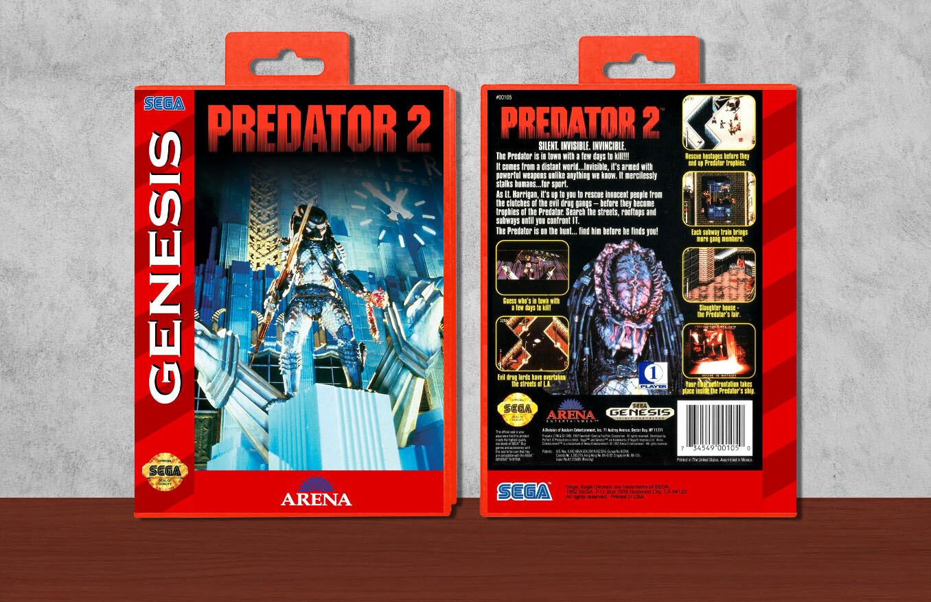 Predator 2, Case Color: Red