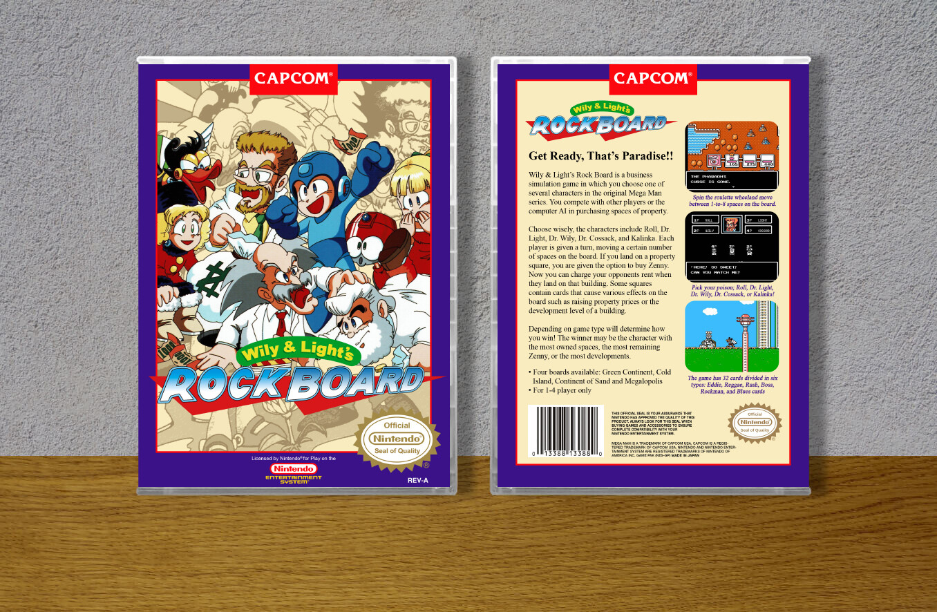 Wily &amp; Light's Rock Board, Case Color: CLEAR (Transparent)