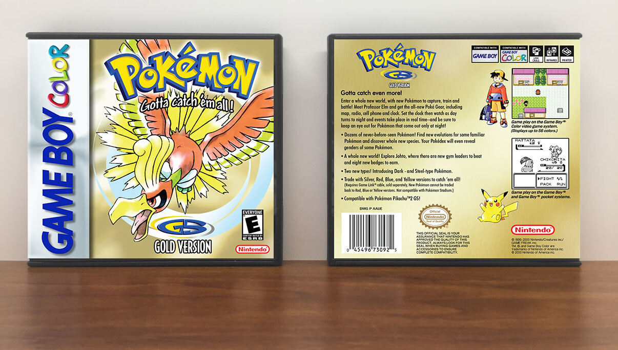 Baixar Pokemon - Gold Version Gratuito para GBC