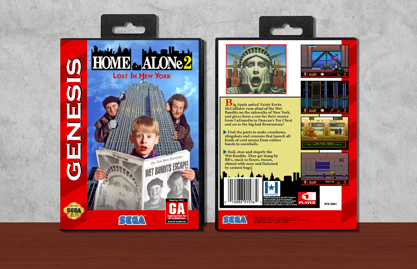 Home Alone 2: Lost in New York, Case Color: Black