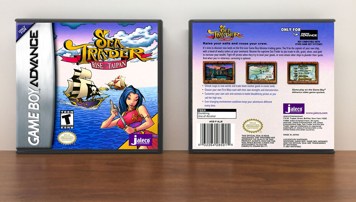 Sea Trader: Rise of Taipan, Artwork Spine Color: Chrome