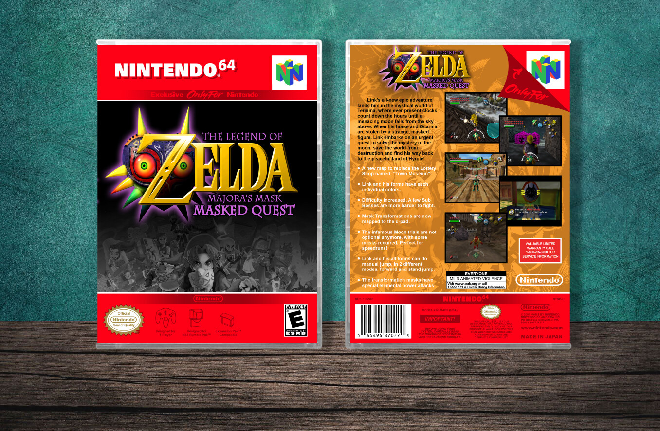 Legend of Zelda: Majora's Mask, The Masked Quest