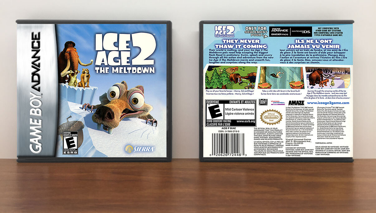 Ice Age 2: The Meltdown, Artwork Spine Color: Chrome