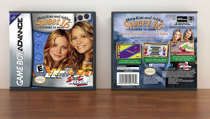 Mary-Kate and Ashley Sweet 16 Licensed to Drive, Artwork Spine Color: Chrome