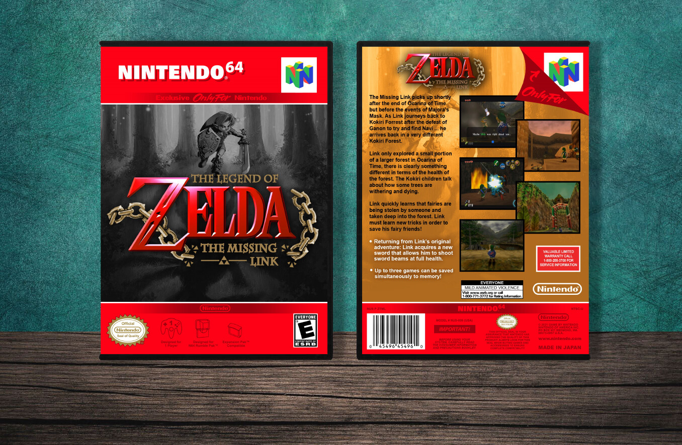 Legend of Zelda: The Missing Link, The, Case Color: DARK GREY (OEM DS CASE COLOR)