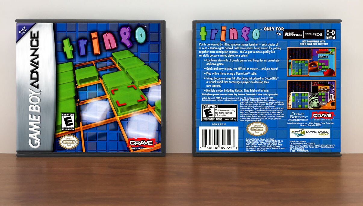 Tringo, Artwork Spine Color: Chrome