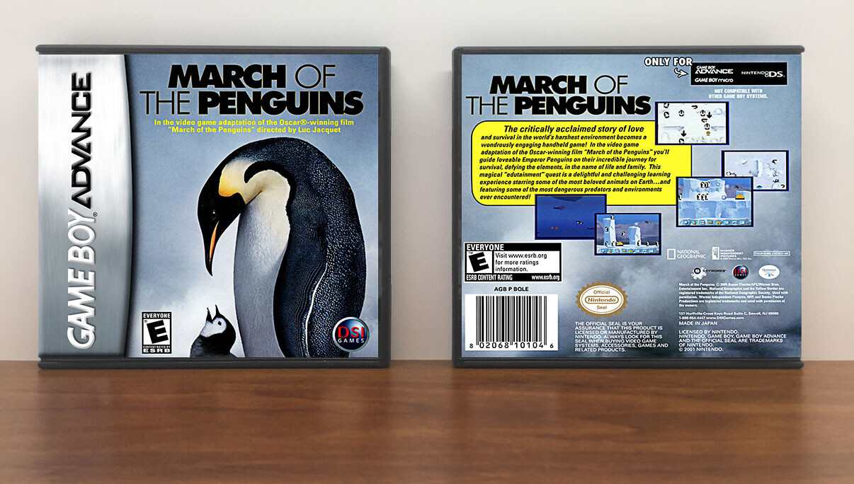 March of the Penguins, Artwork Spine Color: Chrome