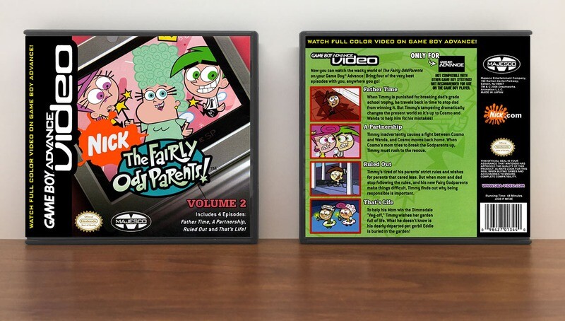 The Fairly OddParents Volume 2, Artwork Spine Color: Black