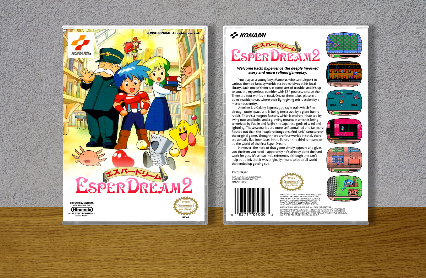 Esper Dream 2 (English), Case Color: CLEAR (Transparent)