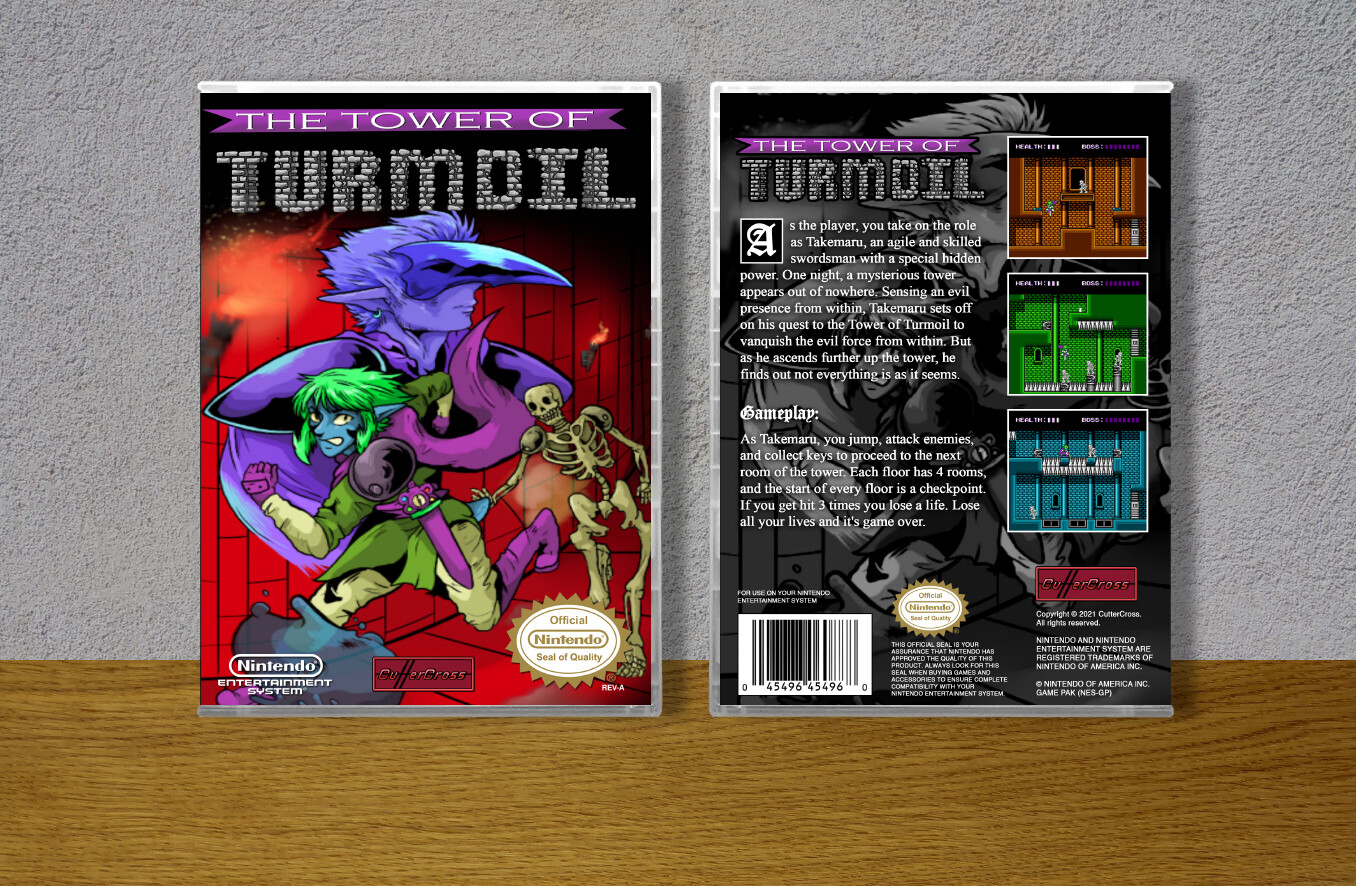 Tower of Turmoil, Case Color: CLEAR (Transparent)