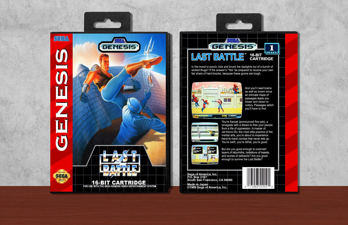 Last Battle, Case Color: Black