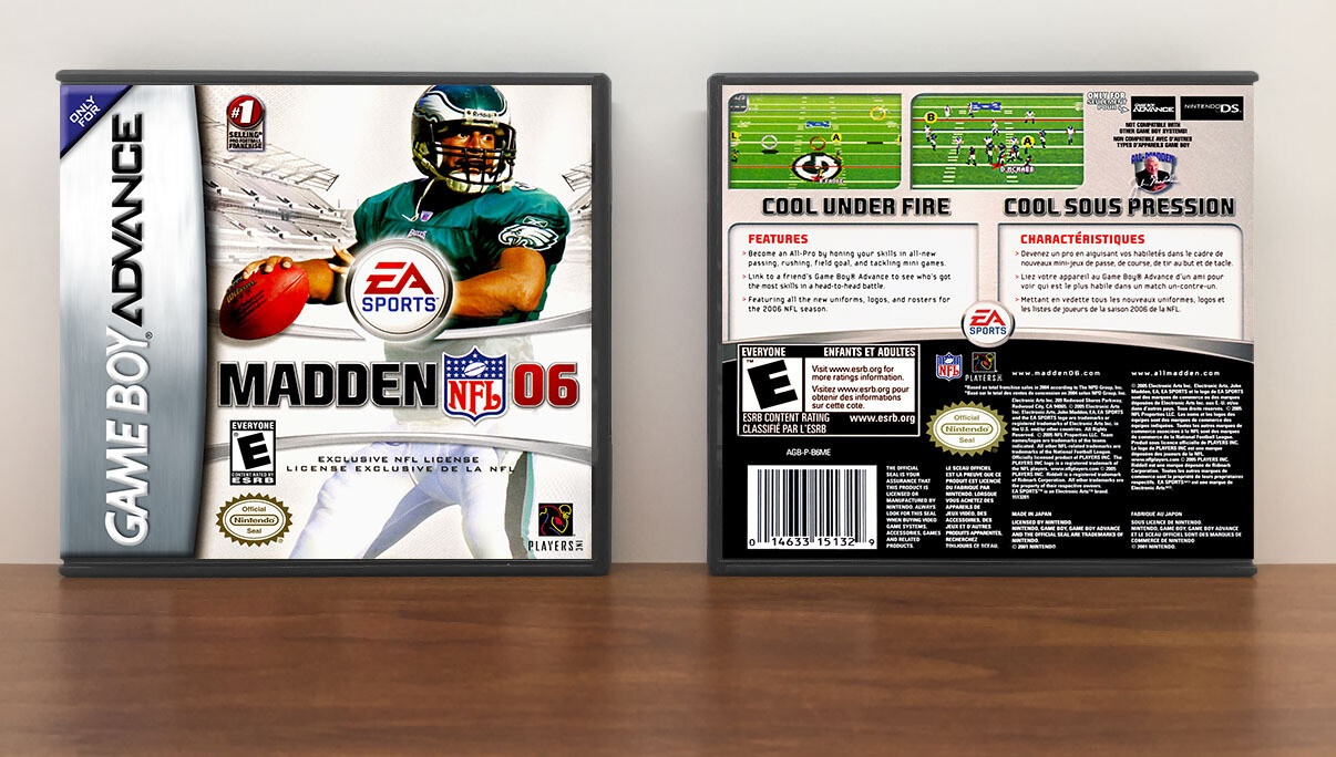 Madden 06, Artwork Spine Color: Chrome