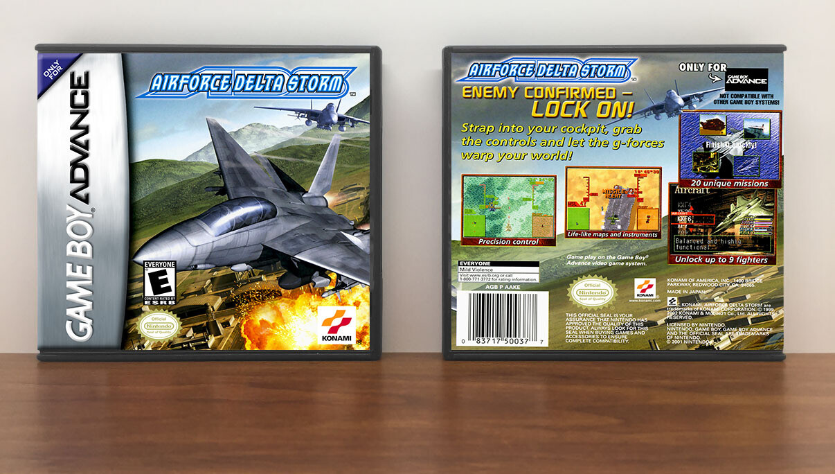 AirForce Delta Storm, Artwork Spine Color: Chrome