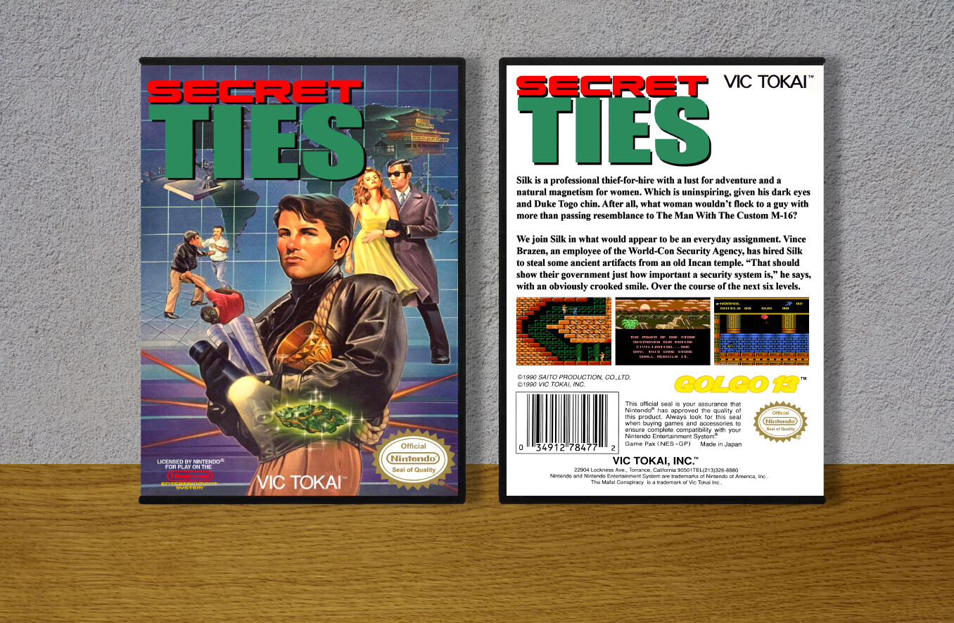 Secret Ties, Case Color: DARK GREY (OEM DS CASE COLOR)