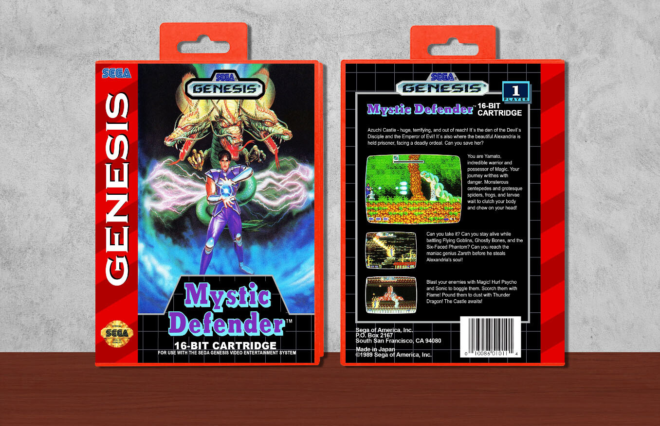 Mystic Defender, Case Color: Red