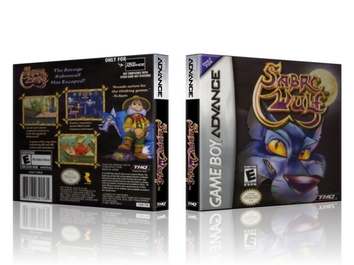 Sabre Wulf, Artwork Spine Color: Chrome