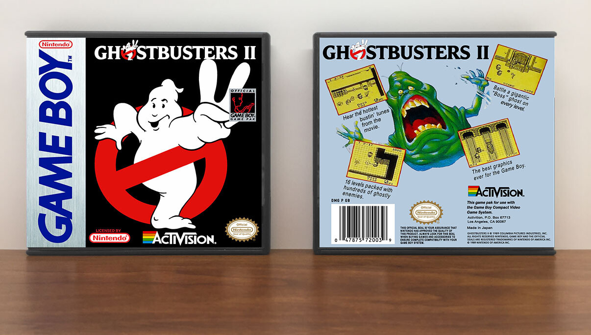 Ghostbusters II (Black Label), Artwork Spine Color: Chrome