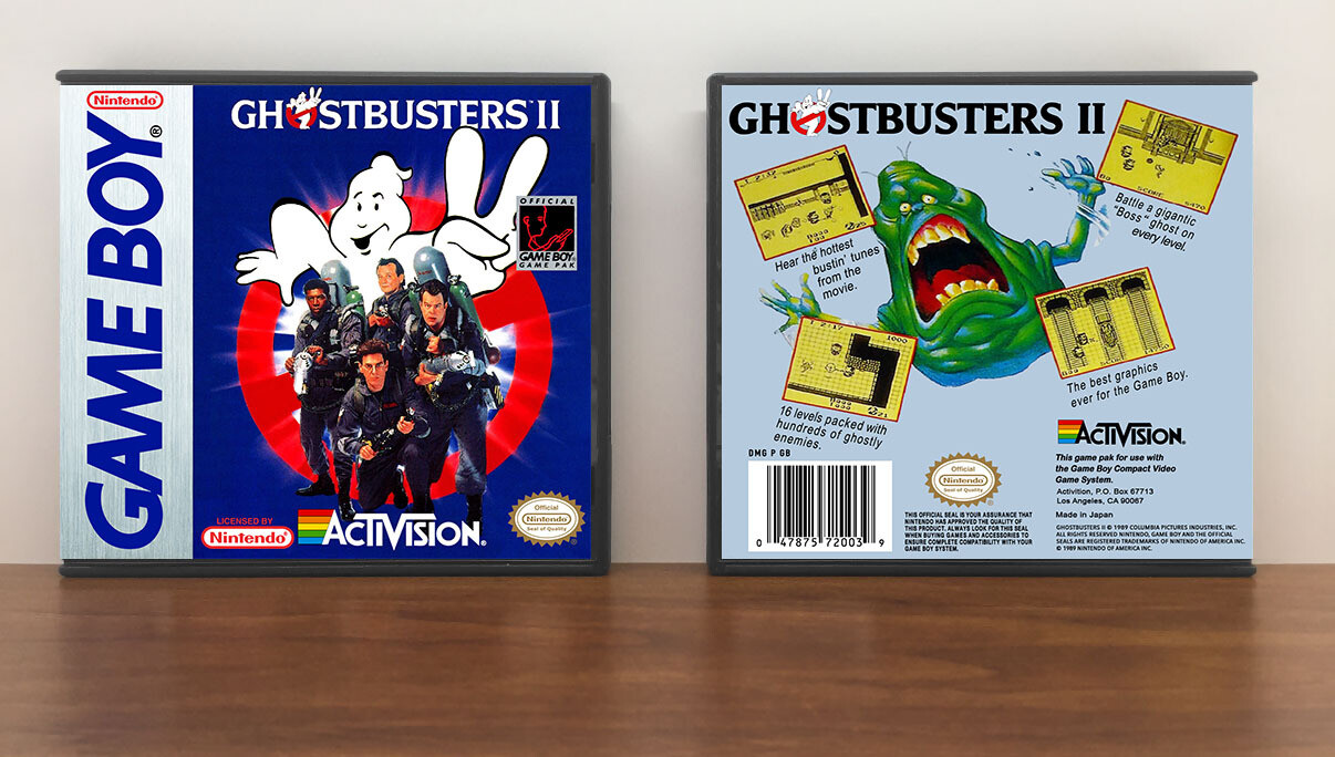 Ghostbusters II (Blue Label), Artwork Spine Color: Chrome
