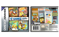 Nickelodeon 4 Games On One Game Pak
