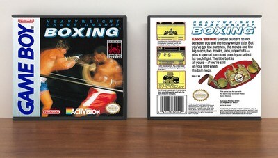 Heavyweight Championship Boxing, Artwork Spine Color: Chrome