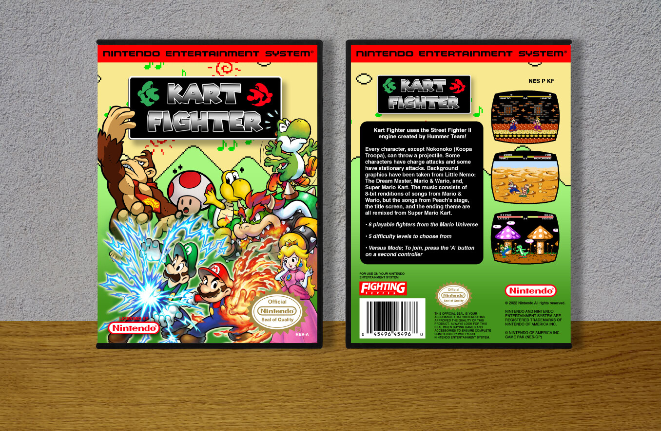 Kart Fighter, Case Color: DARK GREY (OEM DS CASE COLOR)