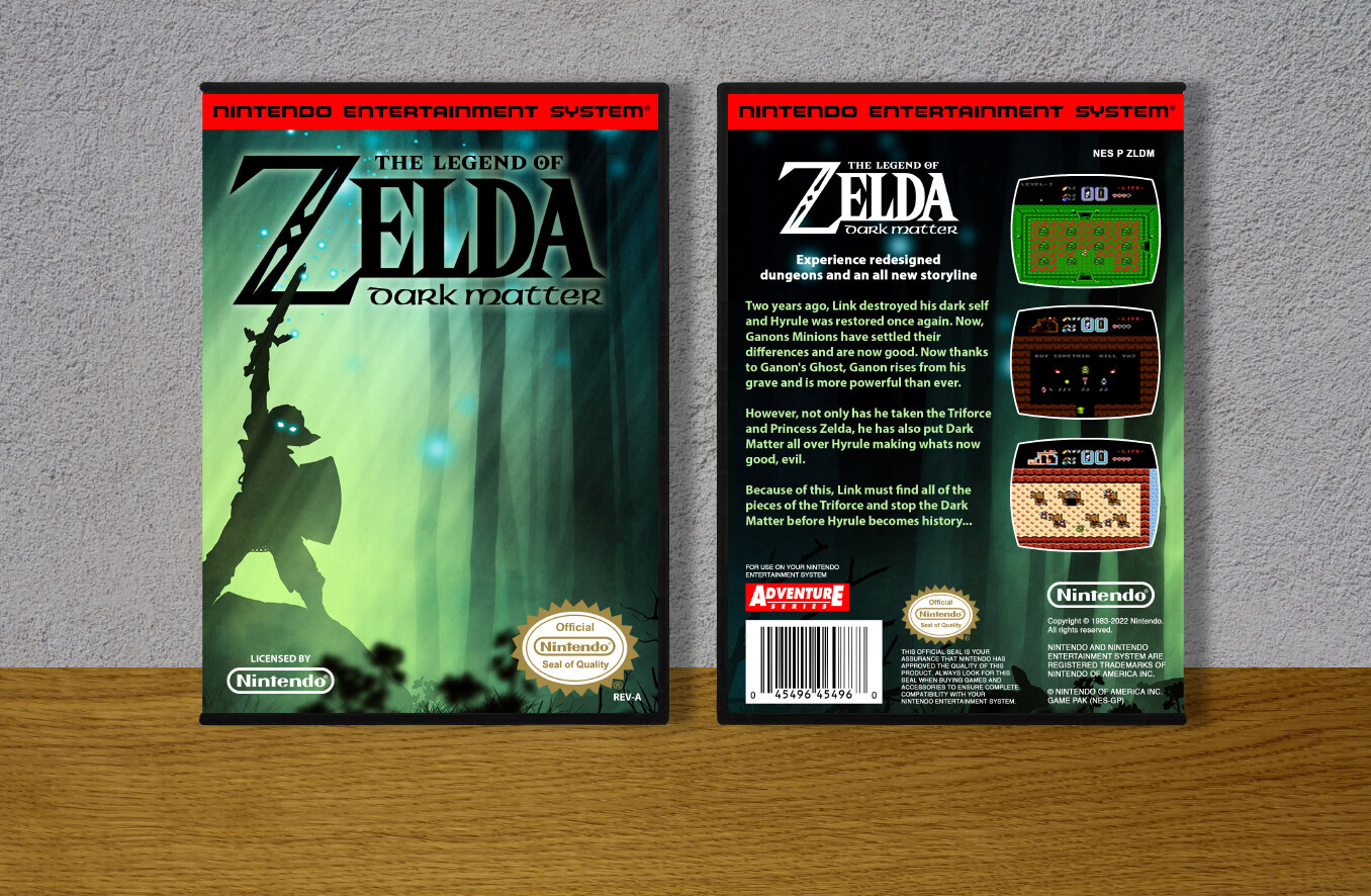 Legend of Zelda, The Dark Matter, Case Color: DARK GREY (OEM DS CASE COLOR)